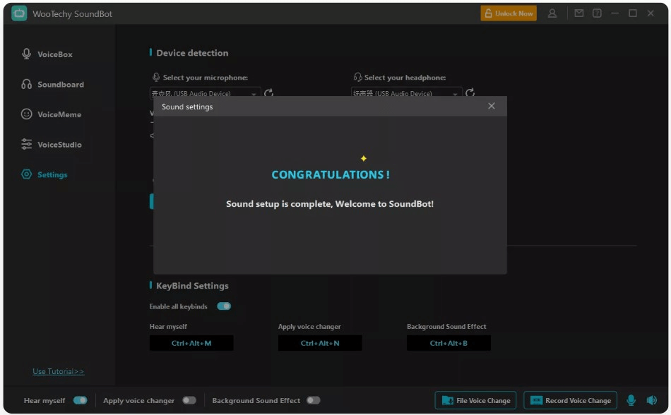 soundbot setup