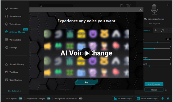 wootechy soundbot ai voice change