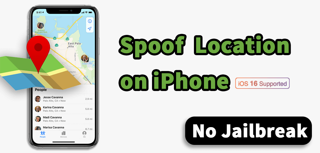 Can an iPhone give a false location?