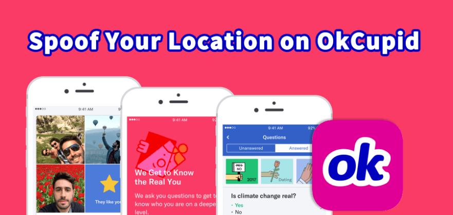 spoof your location on okcupid