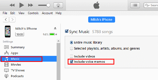 how to transfer voice memos from iPhone to  computer