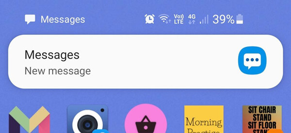 text messages disappeared android
