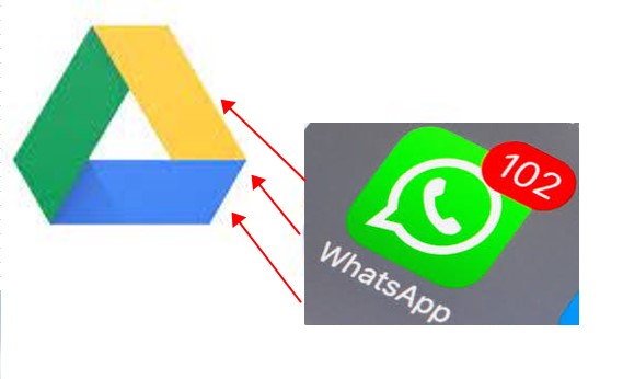 transfer whatsapp via google drive