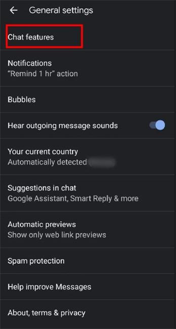 turn on rcs messages android