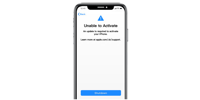 iphone says unable to activate touch id