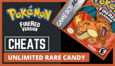 unlimited rare candy cheat code