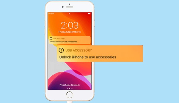 unlock iPhone to use accessories
