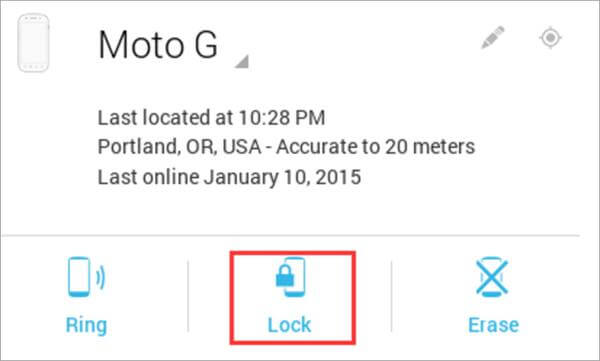 unlock motorola phone with android device manager 1