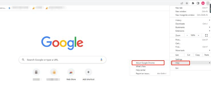 update chrome