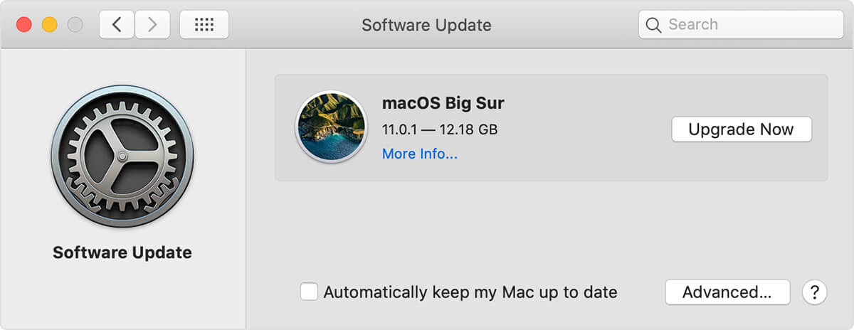 update macos mojave