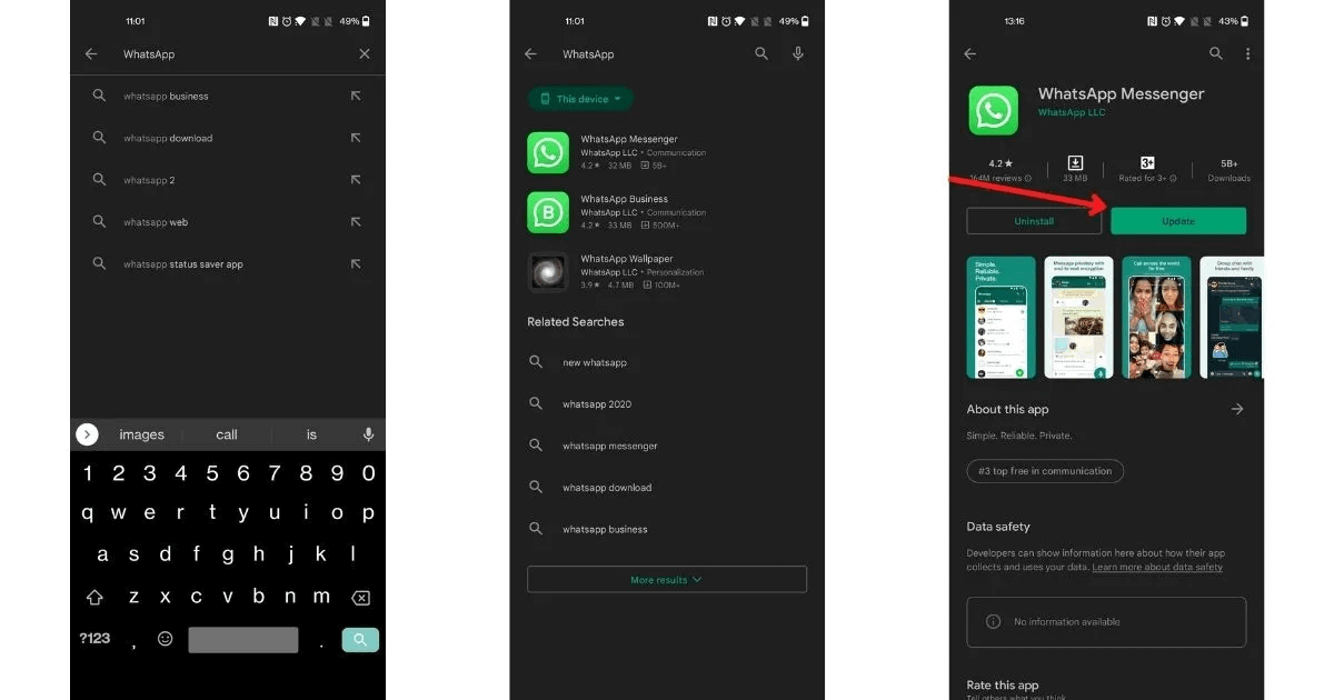 update-whatsapp-for-android