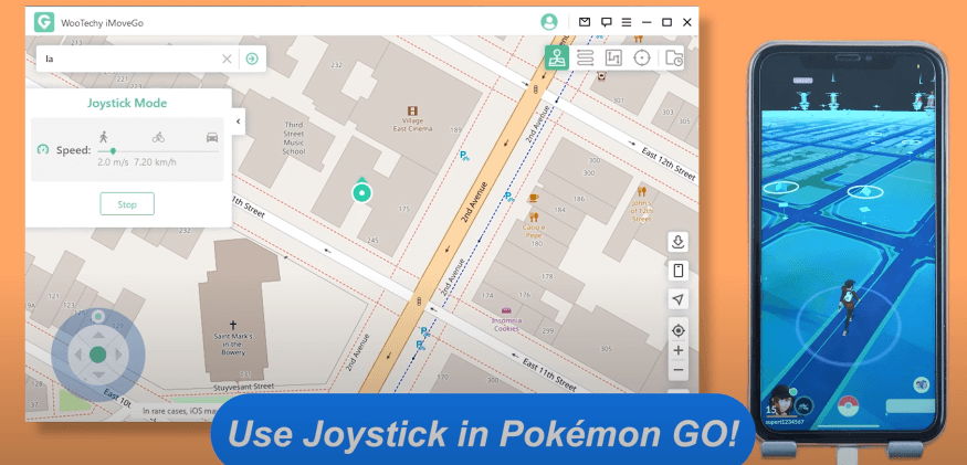 pokemon go joystick ios imovego