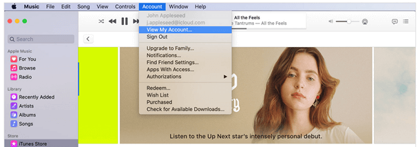 using itunes