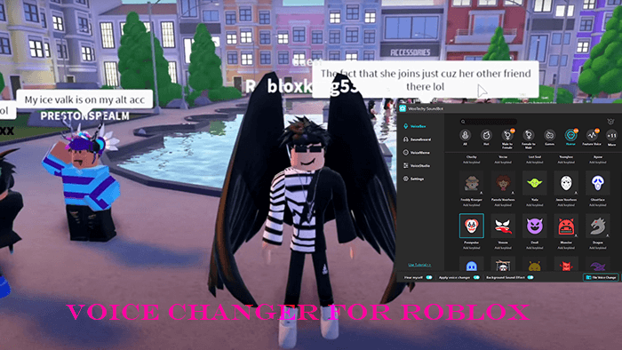 voice changer for roblox