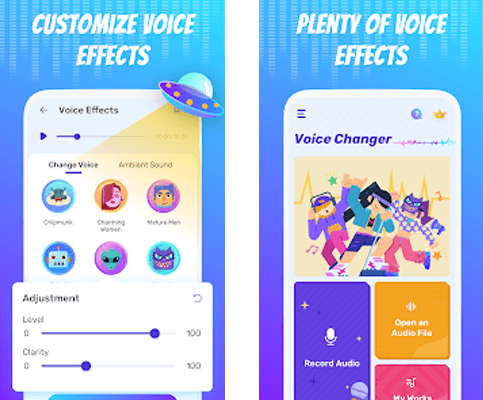 voice changer and voice effects