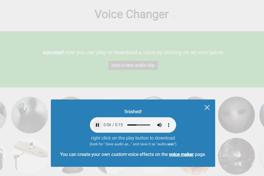 Voicechanger.io autotune voice changer