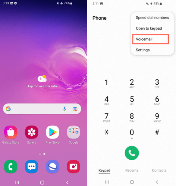 voice-mail-samsung