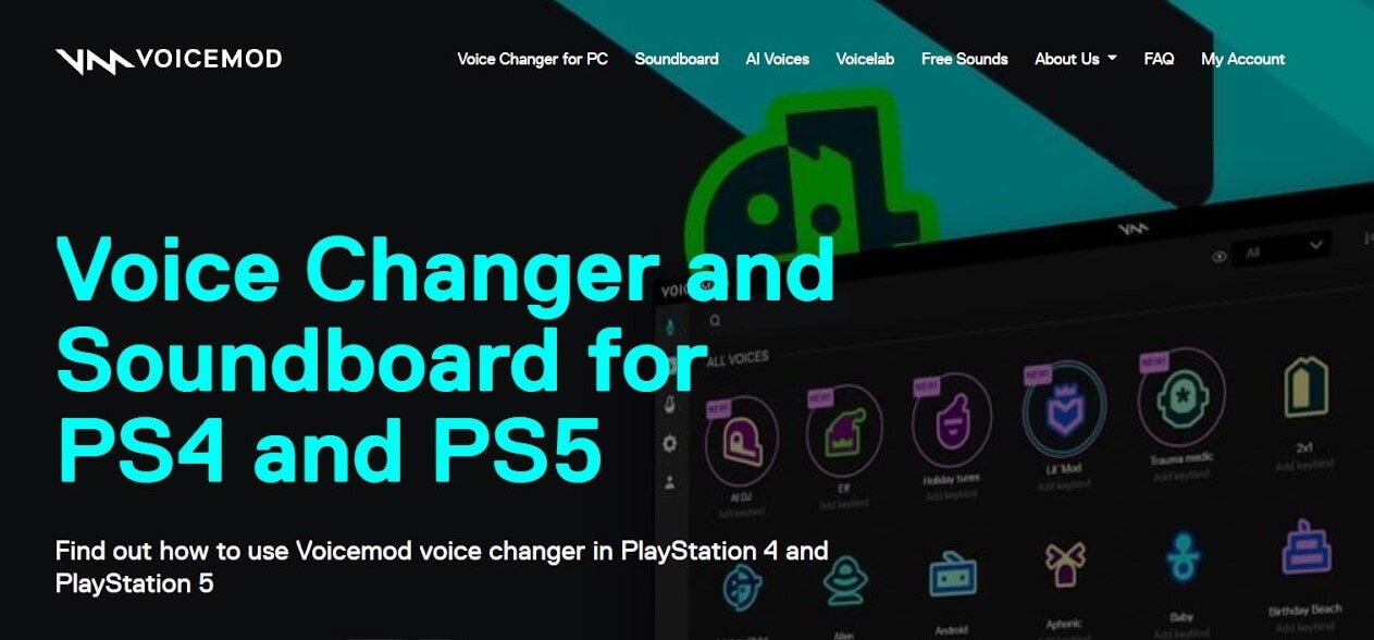 Voicemod PS4