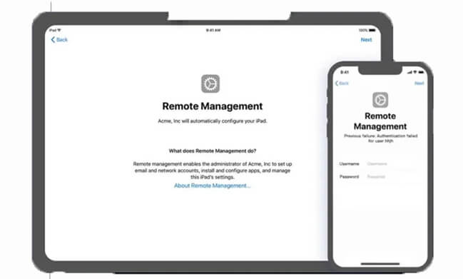 what is remote management on iphone
