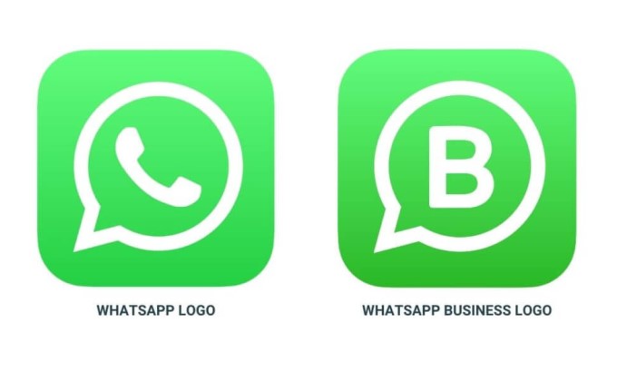whatsapp and whatsapp business logo