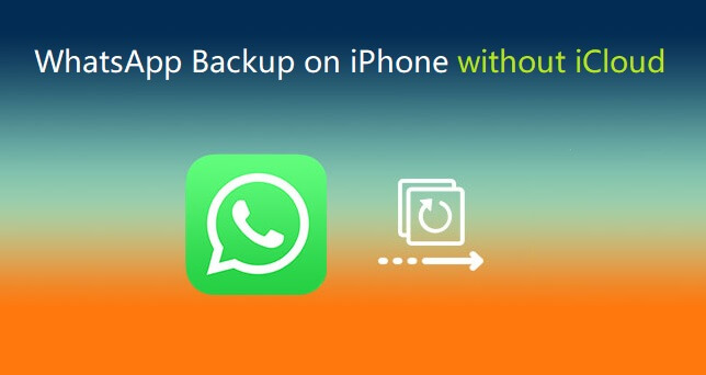 Whatsapp backup on iPhone without iCloud