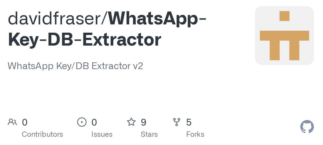 whatsapp key db extractor