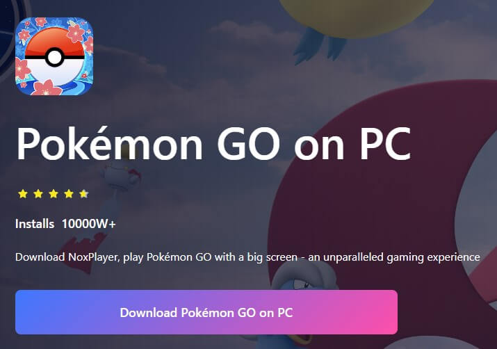 Emulate  Pokemon GO on PC with Bignox