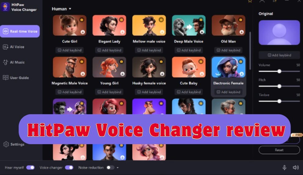 HitPaw Voice Changer review