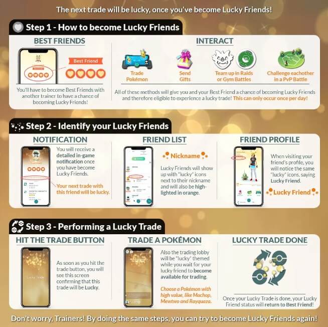 How to Become Lucky Friends