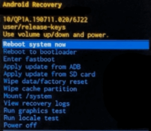 reboot system now