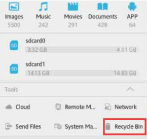 how to recover deleted files from android internal storage with es file explorer