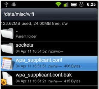 how to recover wifi password forgot on android with file explorer
