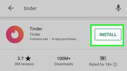 reinstall tinder