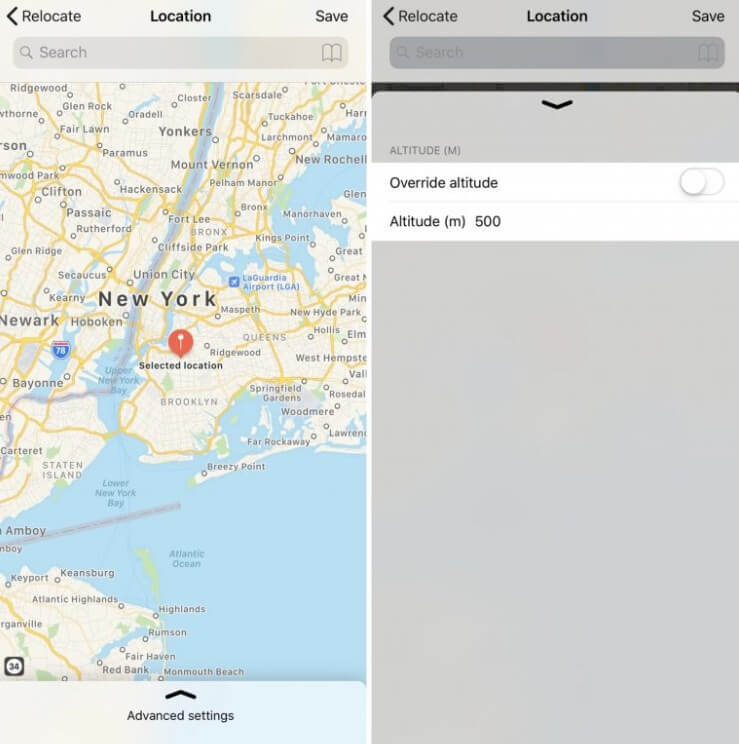 Location Changer App on Cydia