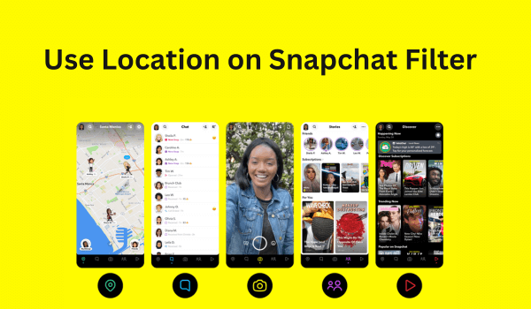 how to add a fake location on Snapchat Location Filter