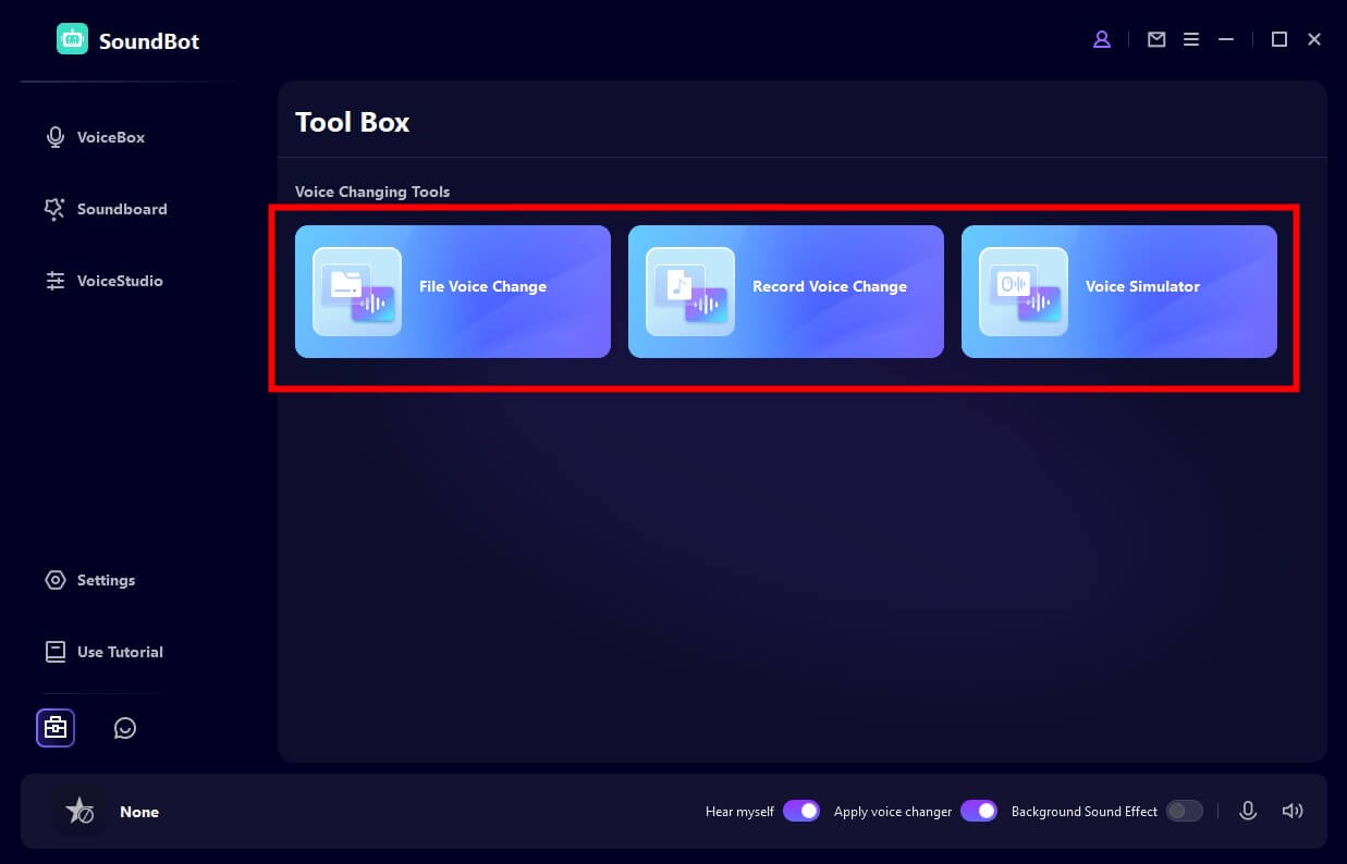 WooTechy SoundBot Tool Box