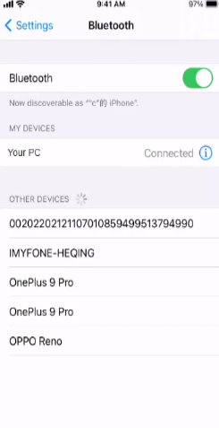 Bluetooth Pairing and Successfully Mirror iPhone