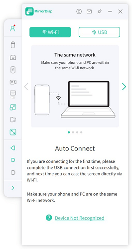 Choose WiFi Connection and Device Info