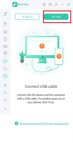 Connect Devices with USB Cable