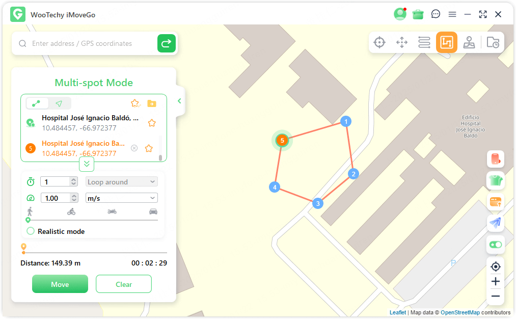 Plan Multi-Spot Route