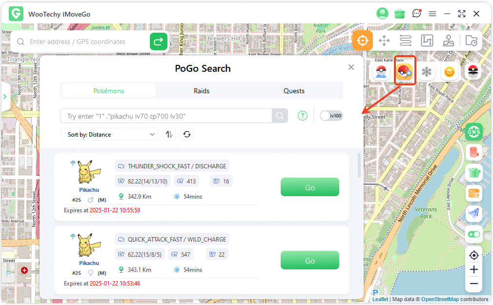 PoGo search 1