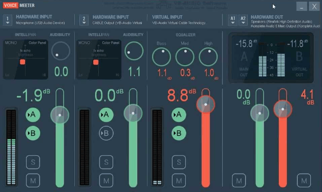 voicemeeter voice changer