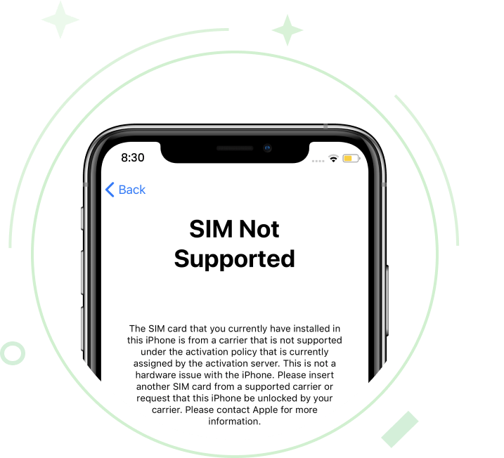 sim not valid