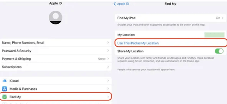 Stop Sharing Location in Find My App