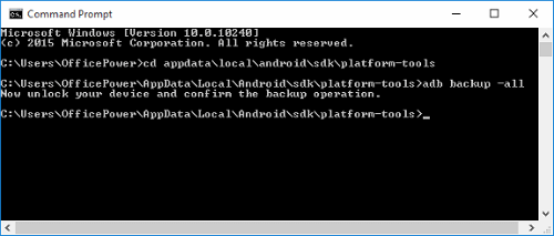 enable USB debugging on broken Android with ADB command