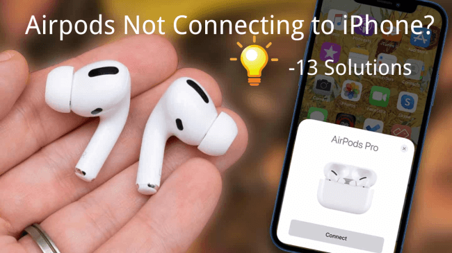 airpods not connecting to iphone