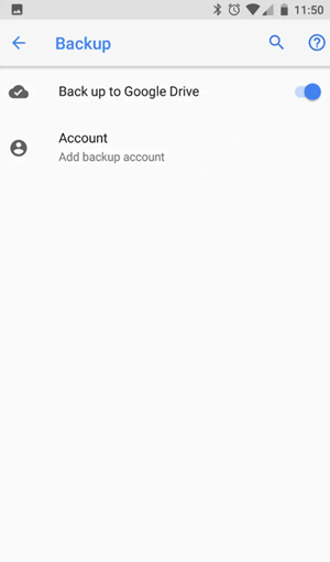 back up messages on Google Pixel