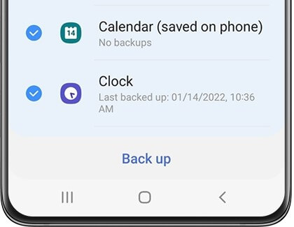 how to back up call recordings to Samsung Cloud