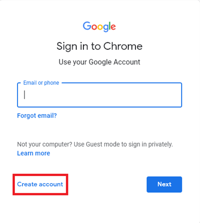bypass google phone verification chrome settings