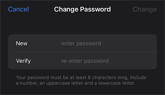 change icloud password with 2fa enabled